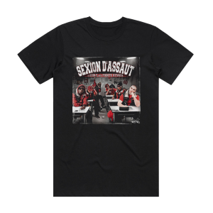 Sexion dAssaut Lcole Des Points Vitaux Album Cover T-Shirt Black