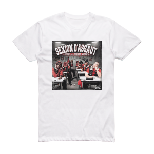 Sexion dAssaut Lcole Des Points Vitaux Album Cover T-Shirt White