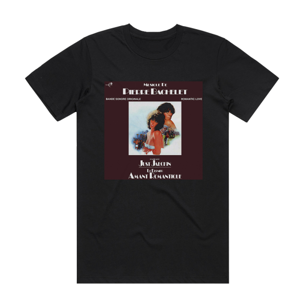 Pierre Bachelet Le Dernier Amant Romantique Capitaine X Album Cover T-Shirt Black