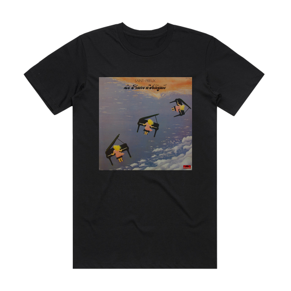 Saint-Preux Le Piano Dabigail Album Cover T-Shirt Black