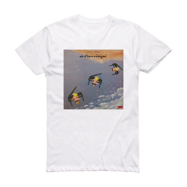Saint-Preux Le Piano Dabigail Album Cover T-Shirt White