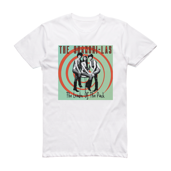 The Shangri-Las Leader Of The Pack Album Cover T-Shirt White