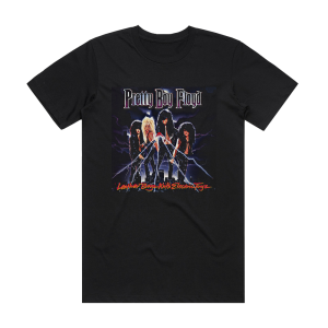 Pretty Boy Floyd Leather Boyz With Electric Toyz Album Cover T-Shirt Black