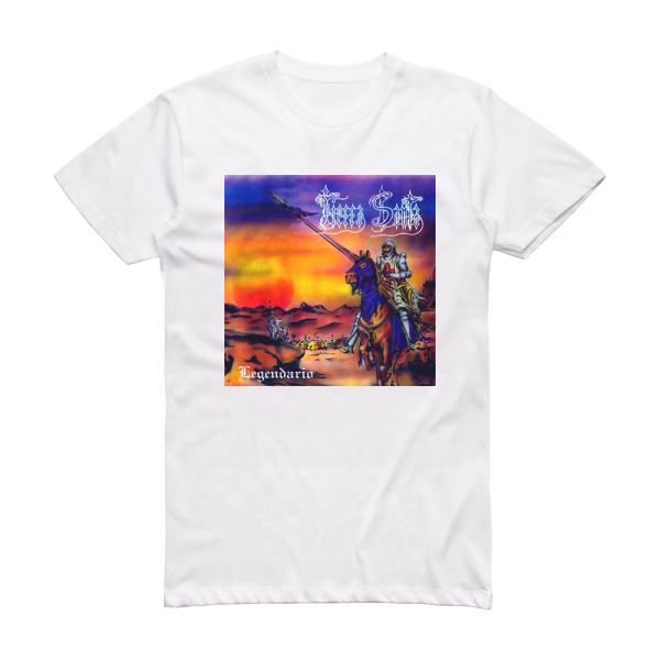Tierra Santa Legendario Album Cover T-Shirt White