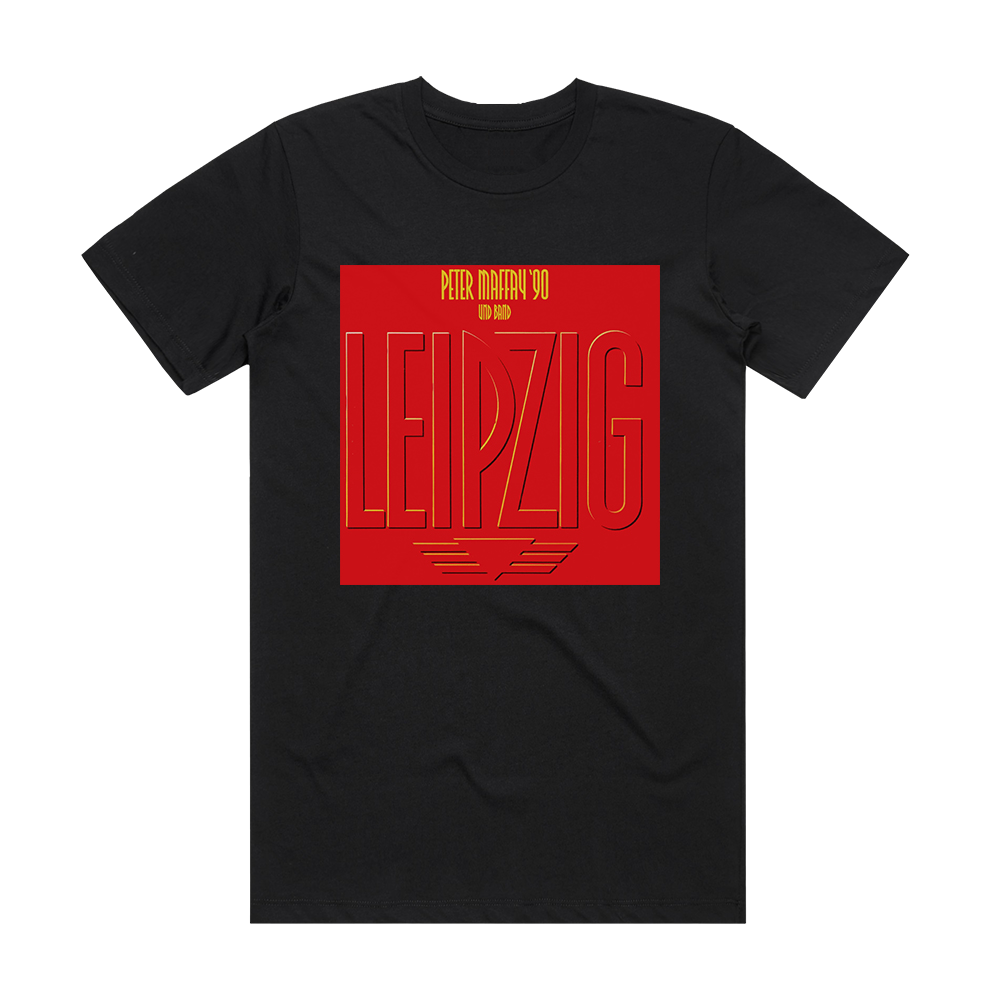 Peter Maffay Leipzig Album Cover T-Shirt Black – ALBUM COVER T-SHIRTS