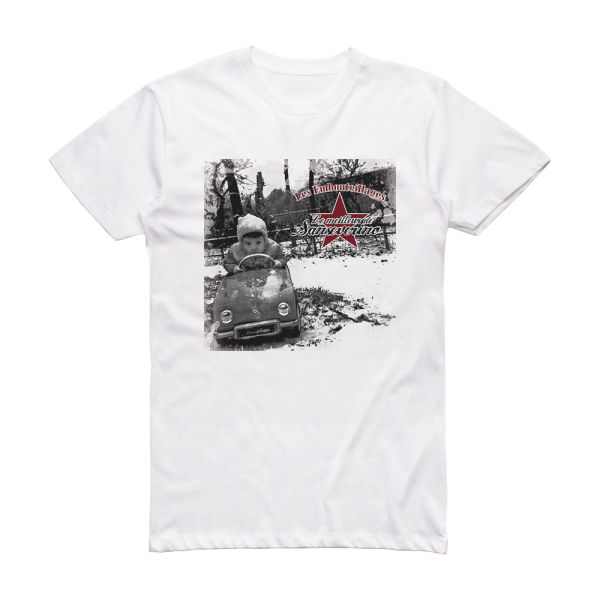 Sanseverino Les Embouteillages Le Meilleur De Sanseverino Album Cover T-Shirt White