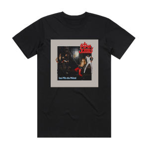 Satan Jokers Les Fils Du Mtal Album Cover T-Shirt Black