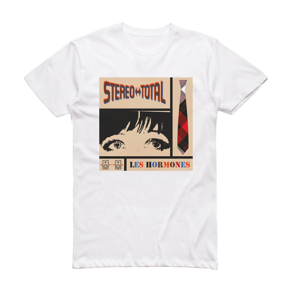 Stereo Total Les Hormones Album Cover T-Shirt White