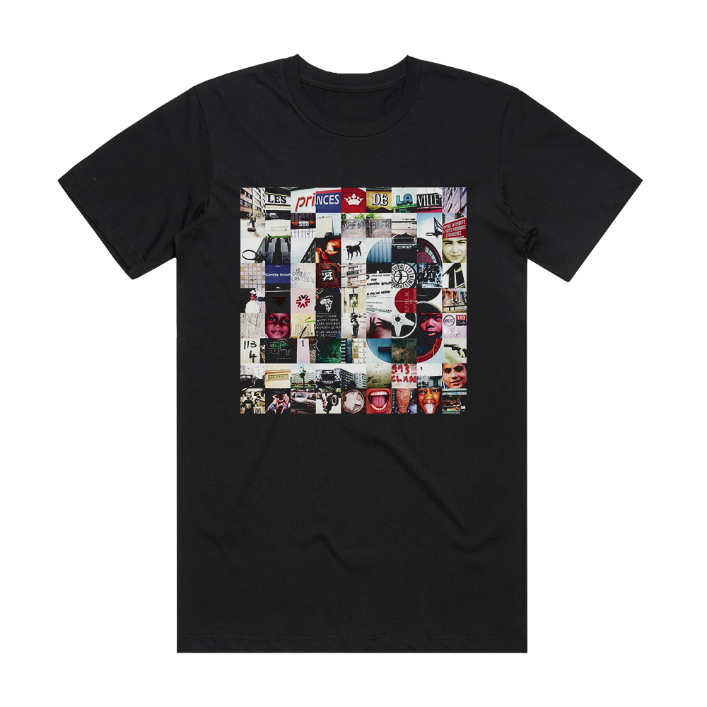 113 Les Princes De La Ville Album Cover T-Shirt Black