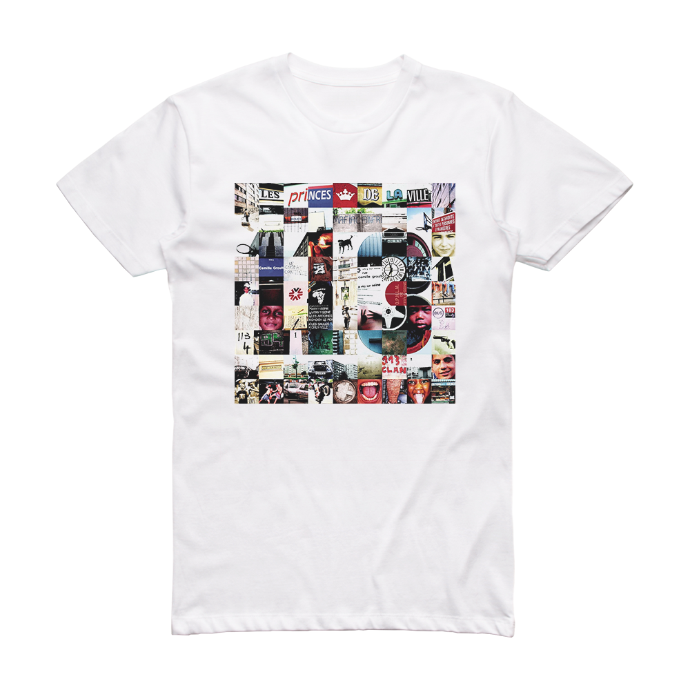 113 Les Princes De La Ville Album Cover T-Shirt White – ALBUM COVER T-SHIRTS