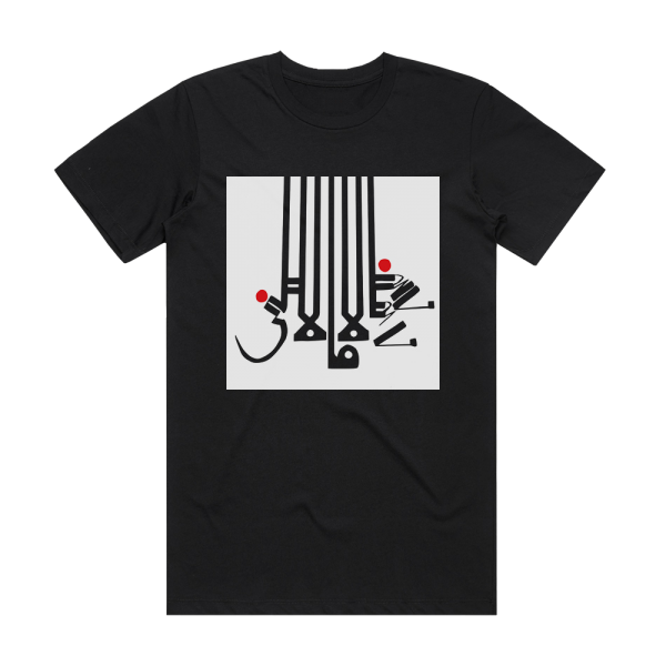 Shabazz Palaces Lese Majesty Album Cover T-Shirt Black