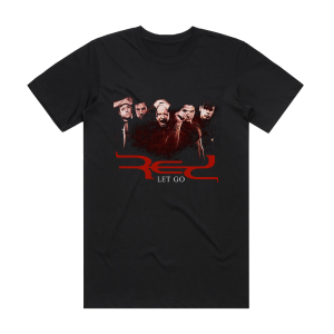 Red Let Go Album Cover T-Shirt Black