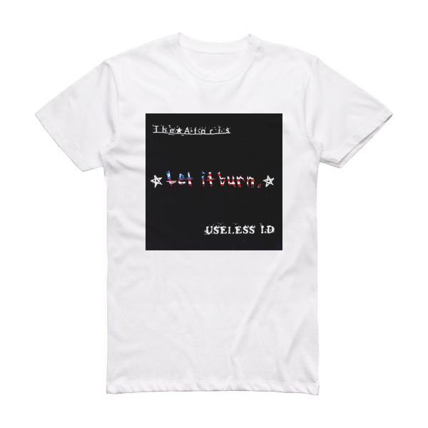 Useless ID Let It Burn Album Cover T-Shirt White