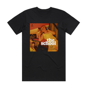 The School Let It Slip Ep Album Cover T-Shirt Black
