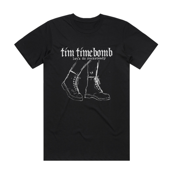 Tim Timebomb Lets Do Rocksteady 2 Album Cover T-Shirt Black