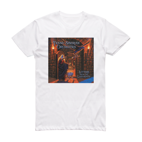 Trans-Siberian Orchestra Letters From The Labyrinth Album Cover T-Shirt White