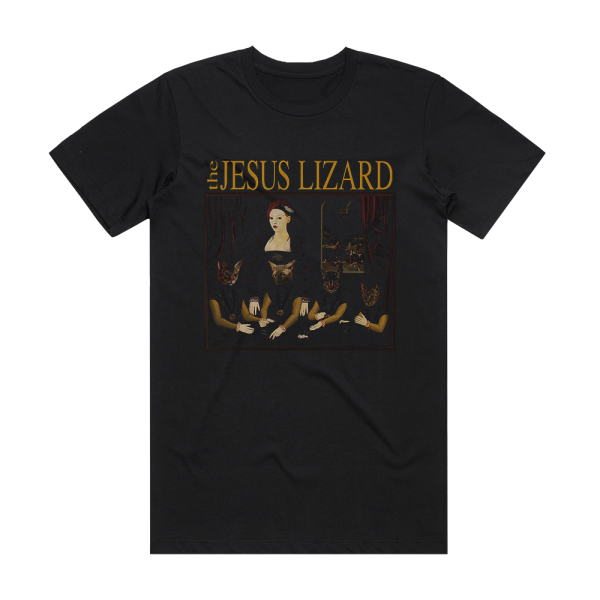 The Jesus Lizard Liar Album Cover T-Shirt Black