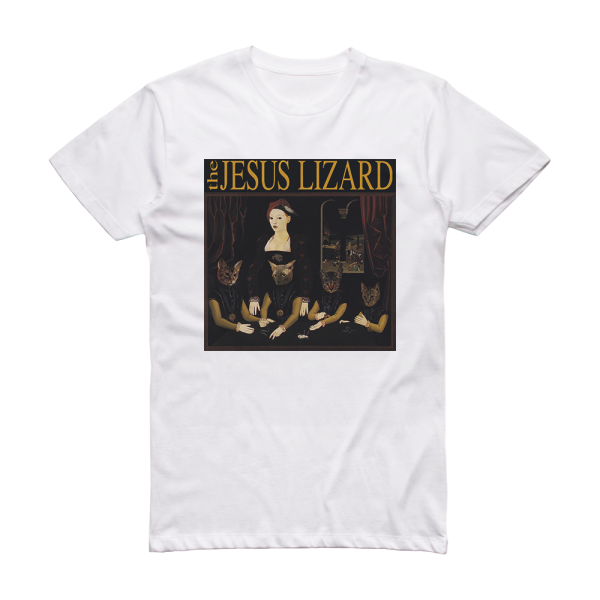 The Jesus Lizard Liar Album Cover T-Shirt White – ALBUM COVER T-SHIRTS