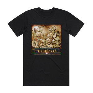 Runic Liar Flags Album Cover T-Shirt Black