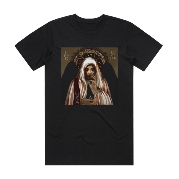 Thy Darkened Shade Liber Lvcifer I Khem Sedjet Album Cover T-Shirt Black