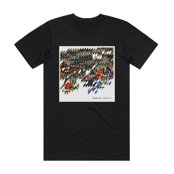 Trans Am Liberation Album Cover T-Shirt Black