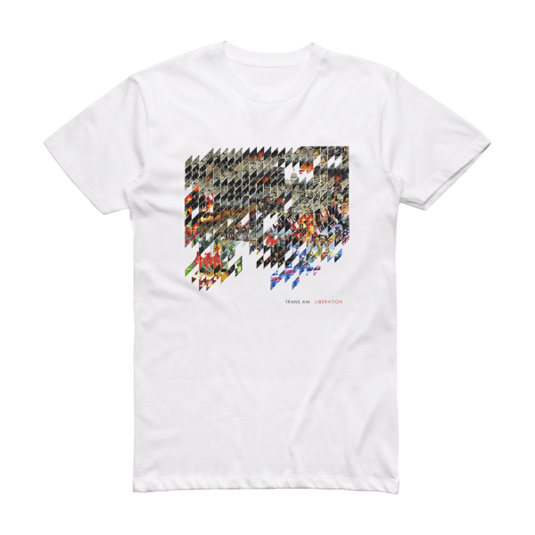 Trans Am Liberation Album Cover T-Shirt White