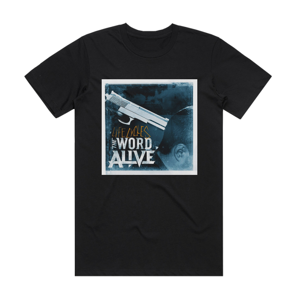 The Word Alive Life Cycles Album Cover T-Shirt Black