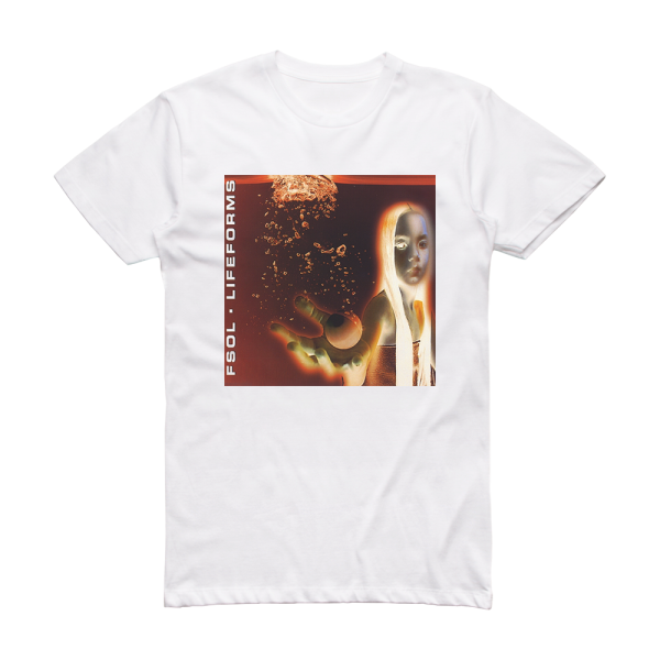 The Future Sound of London Lifeforms Extracts Album Cover T-Shirt White