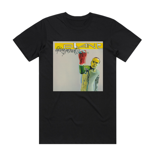 Plant Lifelong Guarantee Album Cover T-Shirt Black