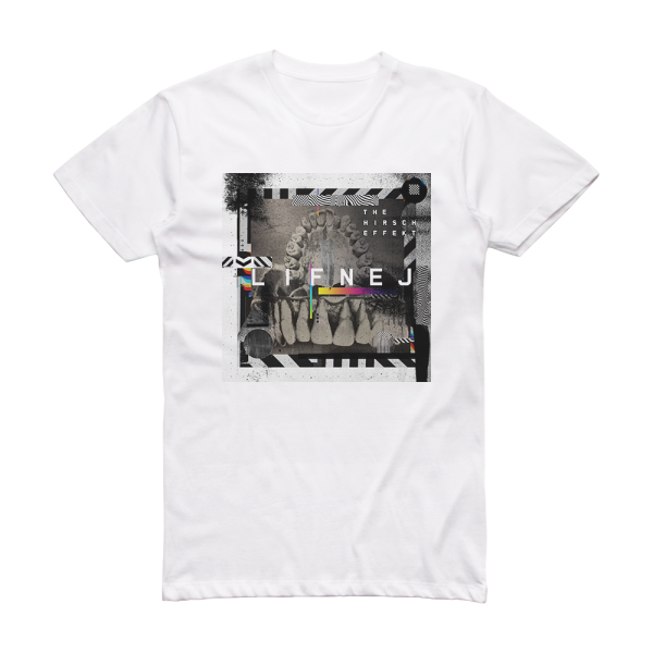 The Hirsch Effekt Lifnej Album Cover T-Shirt White