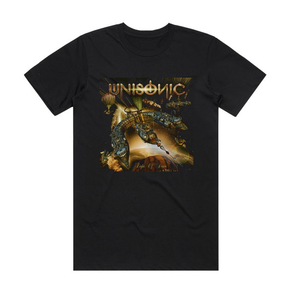 Unisonic Light Of Dawn Album Cover T-Shirt Black