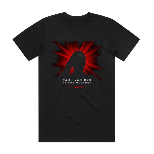 Paul van Dyk Lights 1 Album Cover T-Shirt Black