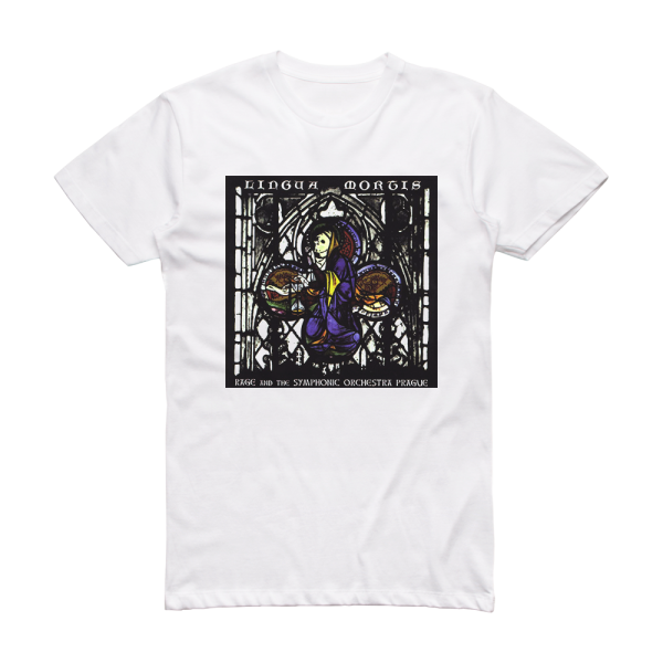 Rage Lingua Mortis Album Cover T-Shirt White