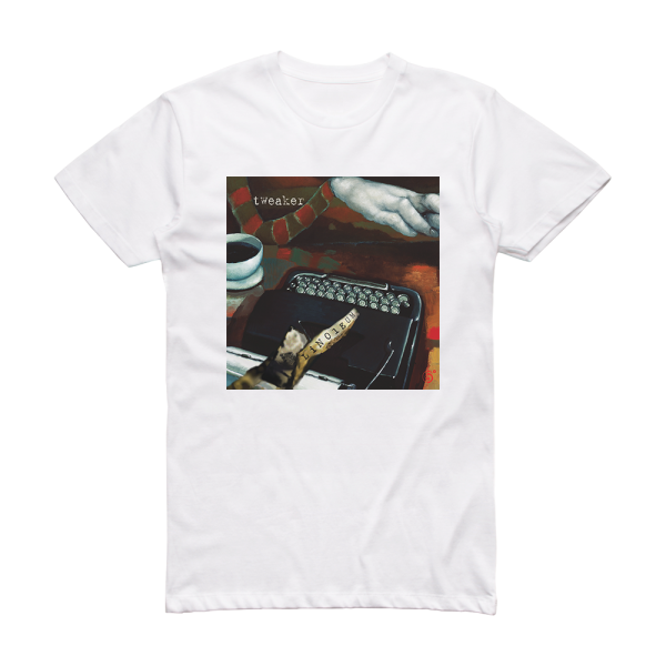 Tweaker Linoleum Album Cover T-Shirt White