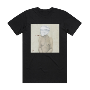 Seabear Lion Face Boy Album Cover T-Shirt Black