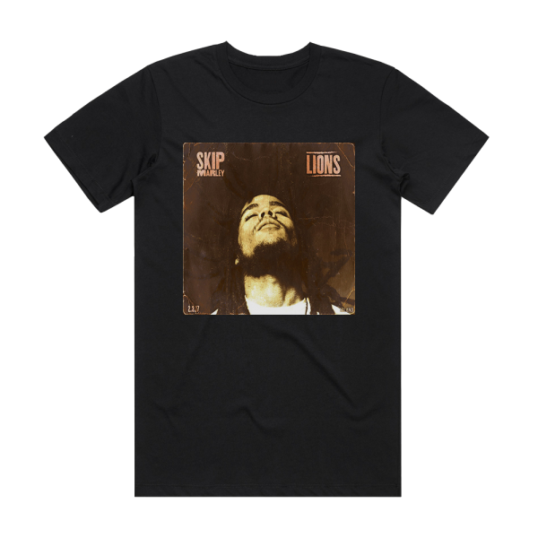 Skip Marley Lions Album Cover T-Shirt Black