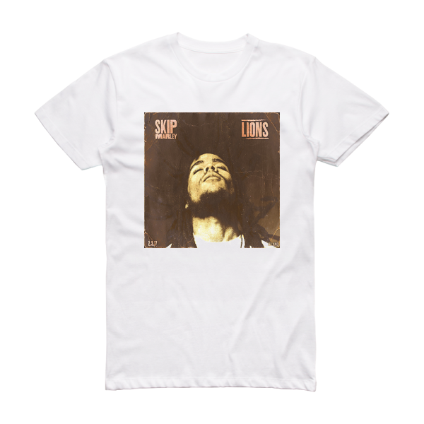 Skip Marley Lions Album Cover T-Shirt White