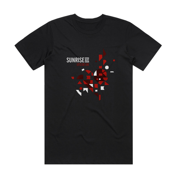 Sunrise Avenue Little Bit Love Album Cover T-Shirt Black