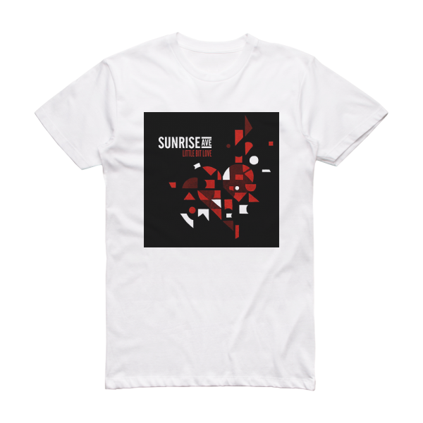 Sunrise Avenue Little Bit Love Album Cover T-Shirt White