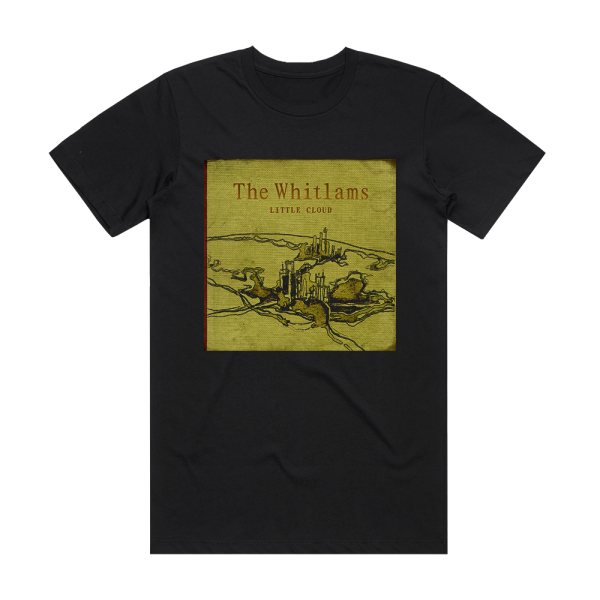 The Whitlams Little Cloud Album Cover T-Shirt Black