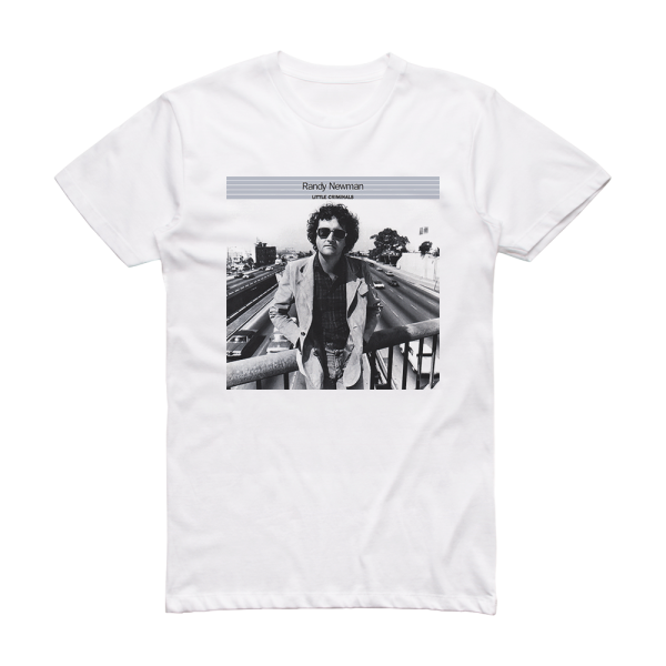 Randy Newman Little Criminals Album Cover T-Shirt White