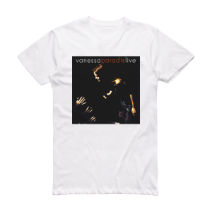 Vanessa Paradis Live Album Cover T-Shirt White