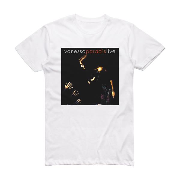 Vanessa Paradis Live Album Cover T-Shirt White