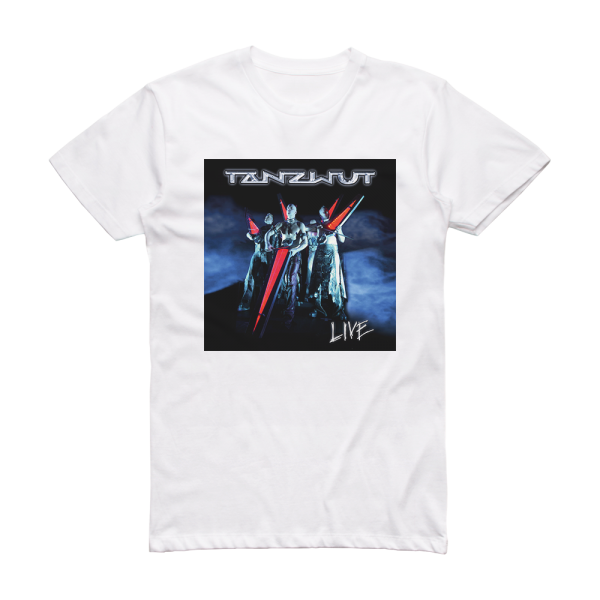 Tanzwut Live Album Cover T-Shirt White