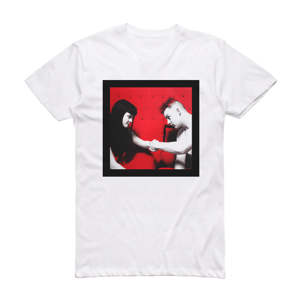 The White Stripes Live At The Gold Dollar 1 Album Cover T-Shirt White