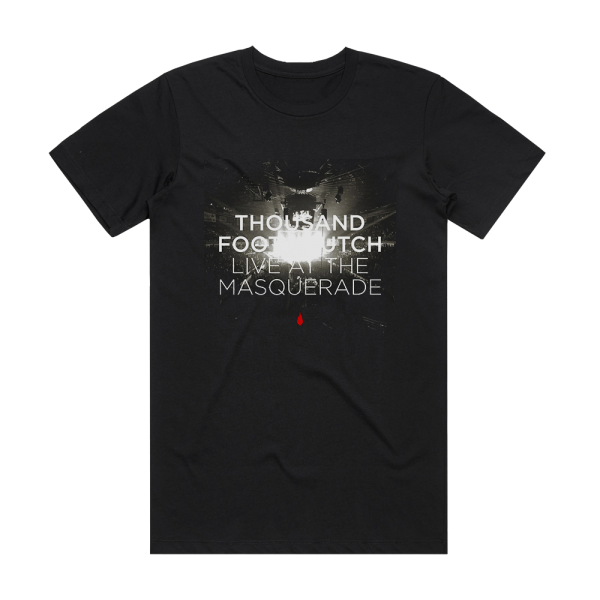 Thousand Foot Krutch Live At The Masquerade Album Cover T-Shirt Black