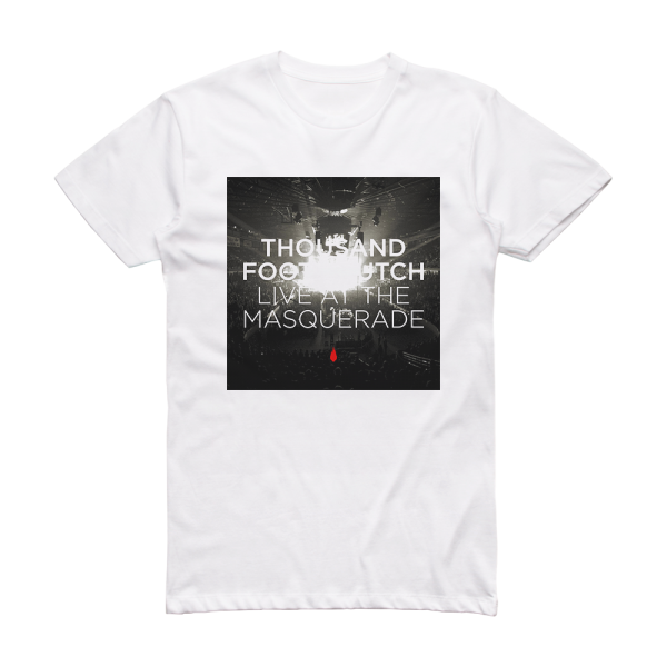 Thousand Foot Krutch Live At The Masquerade Album Cover T-Shirt White