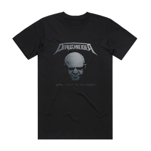 Udo Dirkschneider Live  Back To The Roots Album Cover T-Shirt Black