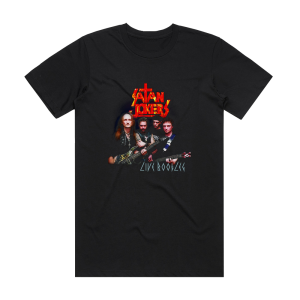 Satan Jokers Live Bootleg Album Cover T-Shirt Black