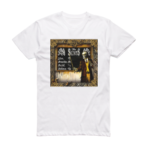 The Skints Live Breathe Build Believe Album Cover T-Shirt White